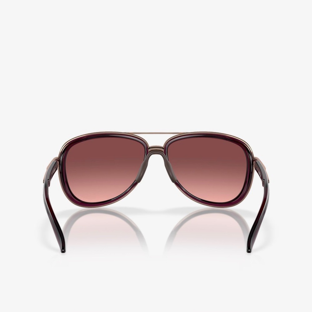 Oakley Women's Split Time Crystal Raspberry Sunglasses - Picture 6 of 9